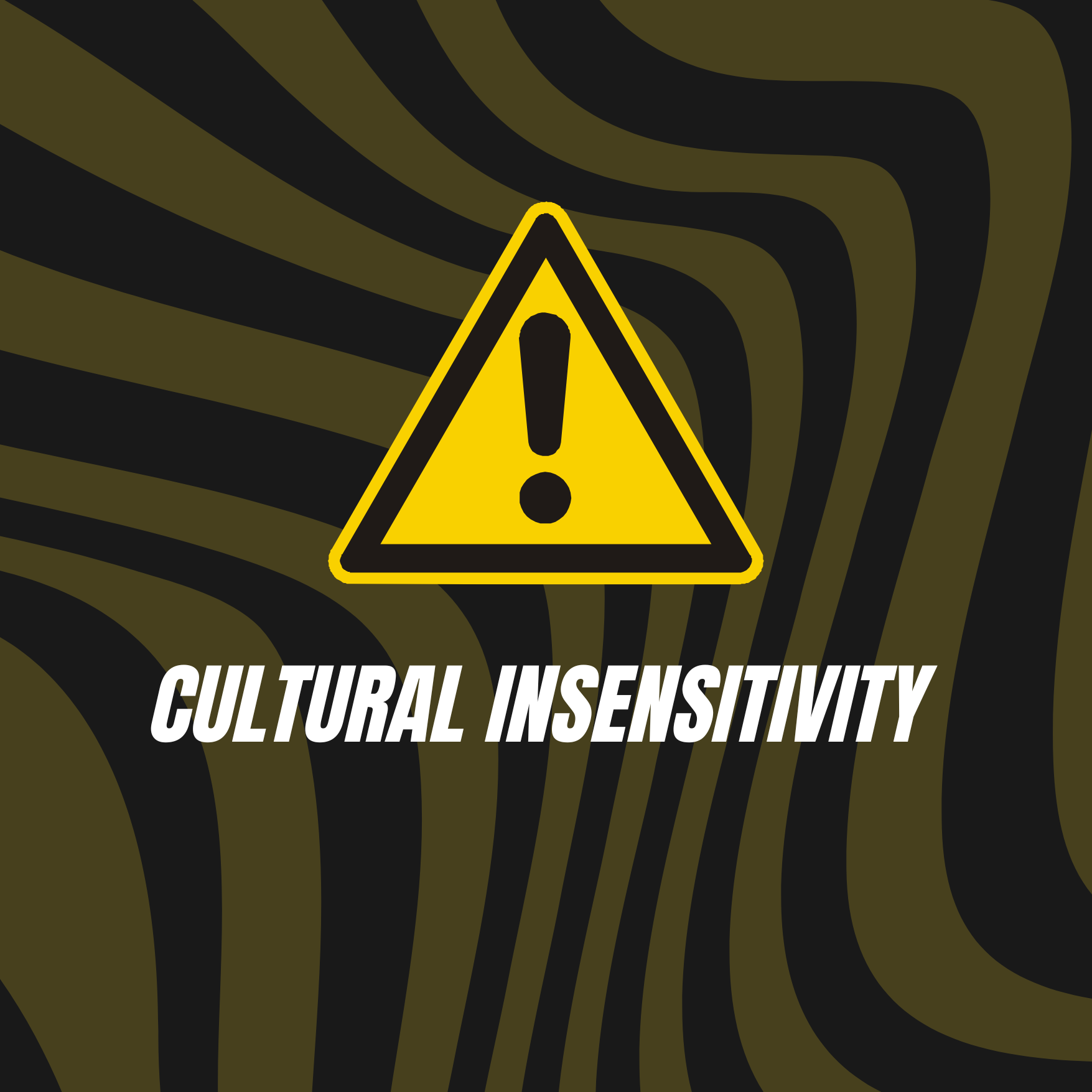 Cultural Insensitivity 